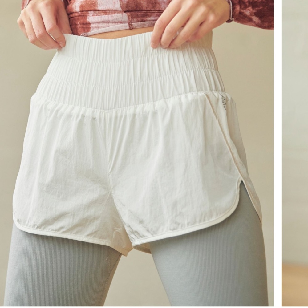 Optic White FP Movement “The Way Home Shorts”. Size XS.